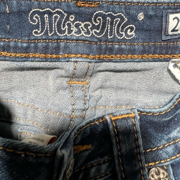 Miss Me Mid Rise Slim Boot Jeans- Cute Pocket Design-‎ 26 - Picture 10 of 15